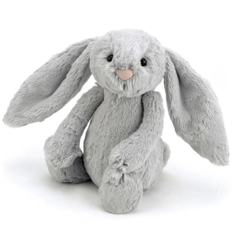 Soft and endearing Jellycat plushiesJellycat Bashful Rabbit Silver 36 cm