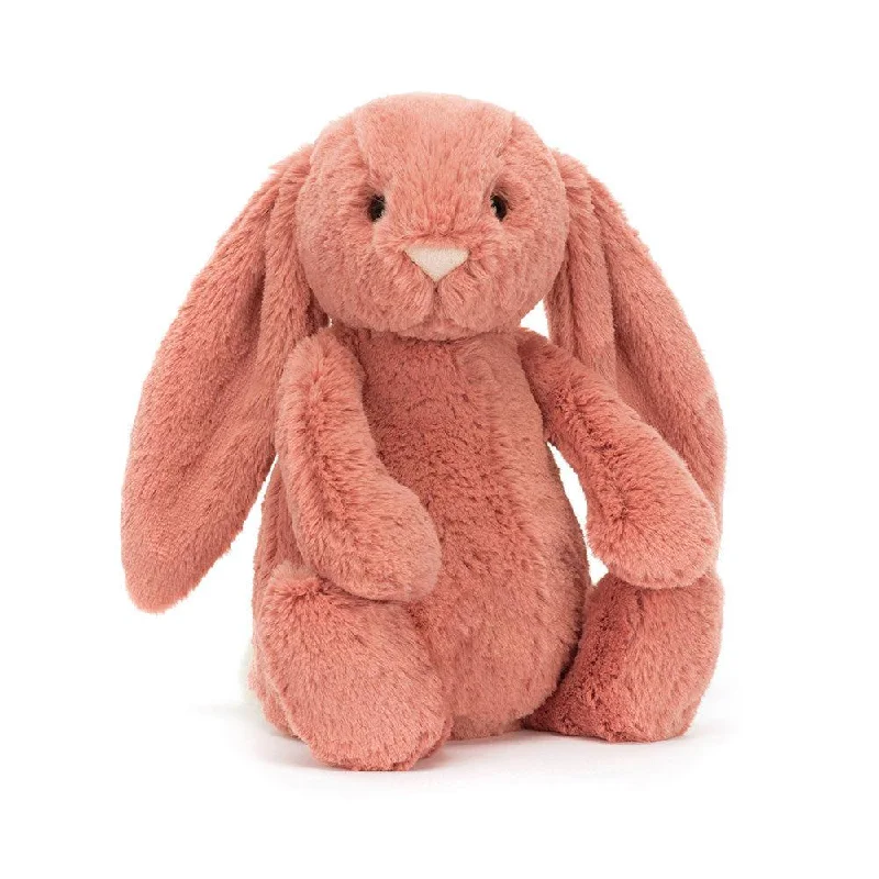 Fluffy and comforting Jellycat superior materialsJellyCat Bashful Sorrel Bunny Plush Fluffy and comforting Jellycat superior materialsJellyCat Bashful Sorrel Bunny Plush