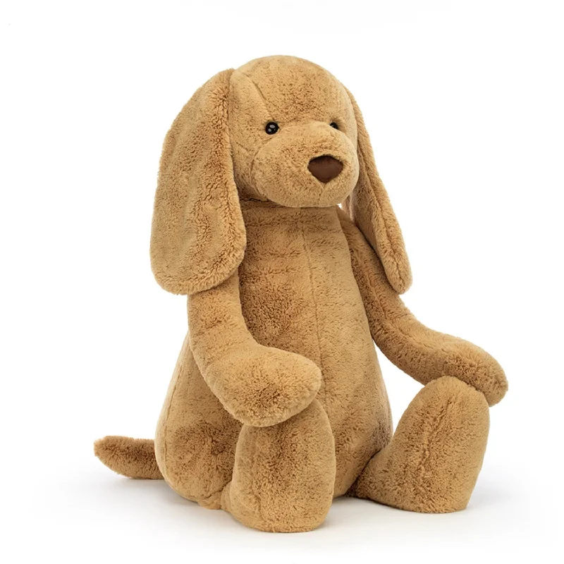 Cozy and gentle Jellycat attention to detailJellycat Bashful Toffee Puppy 108 cm