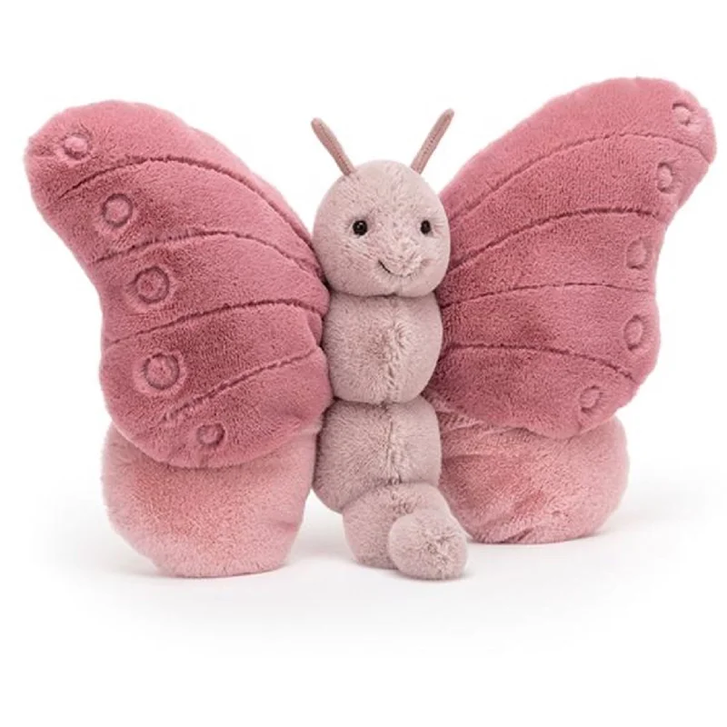 Adorable and plush Jellycat emotional support friendsJellycat Beatrice Sommerfugl 20 cm