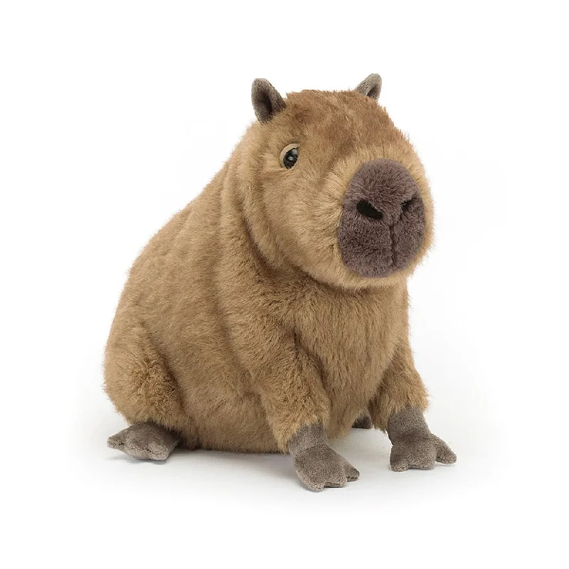 Adorable and plush Jellycat emotional support friendsJellyCat Clyde Capybara Plush