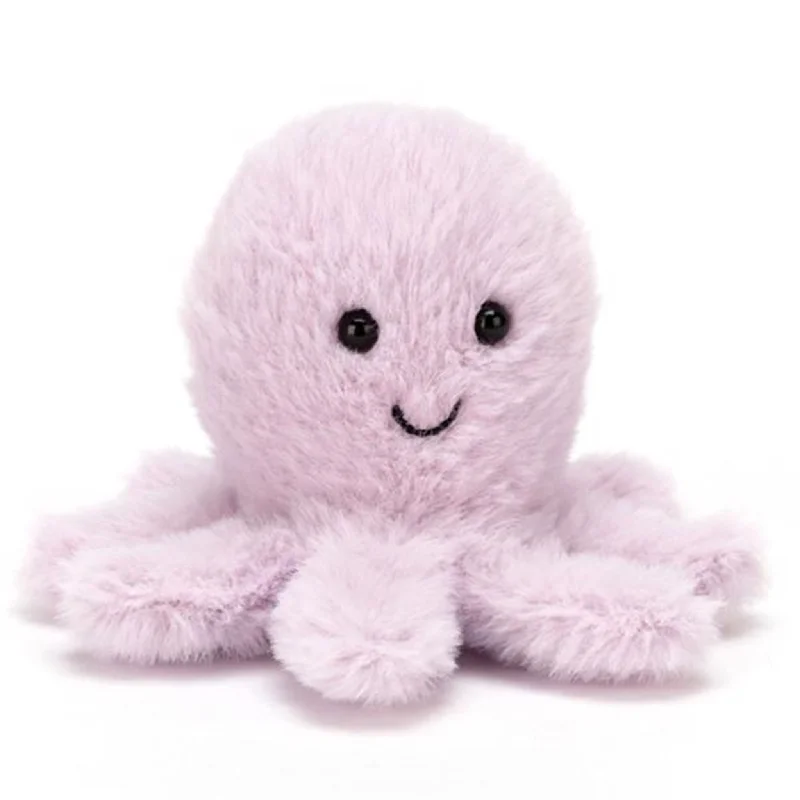 Huggable and comforting Jellycat creationsJellycat Fluffy Octopus 8 cm