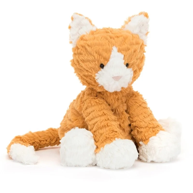 Fluffy and comforting Jellycat superior materialsJellycat Fuddlewuddle Rød Kat 23 cm Fluffy and comforting Jellycat superior materialsJellycat Fuddlewuddle Rød Kat 23 cm