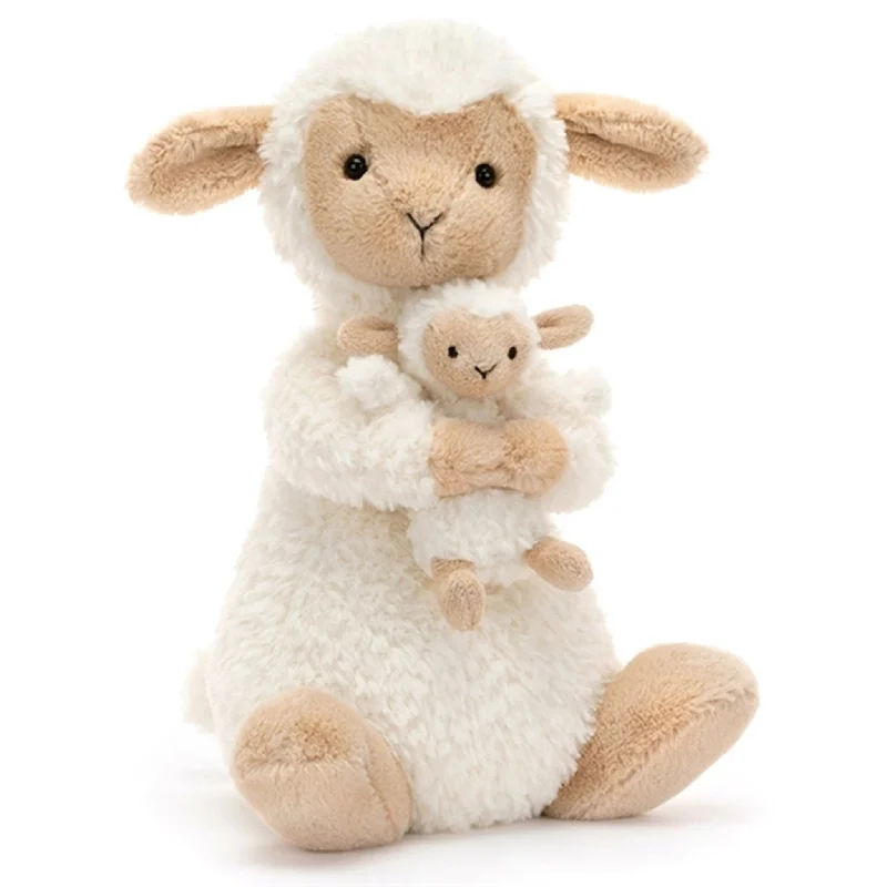 Huggable and comforting Jellycat creationsJellycat Huddles Får 24 cm