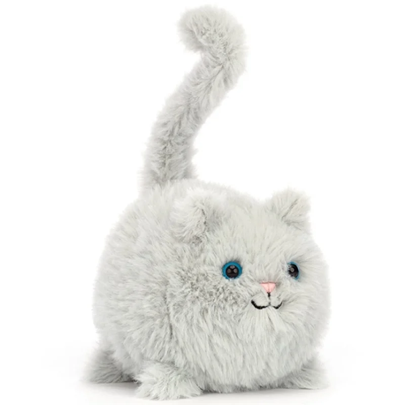 Cozy and delightful Jellycat companionsJellycat Kitten Caboodle Grey 10 cm