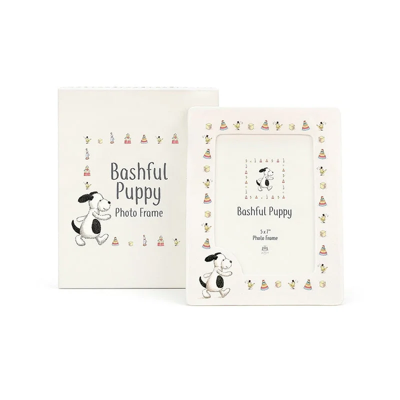 Cuddly and endearing Jellycat timeless appealJellycat London Bashful Puppy Ceramic Frame (Retired) Cuddly and endearing Jellycat timeless appealJellycat London Bashful Puppy Ceramic Frame (Retired)