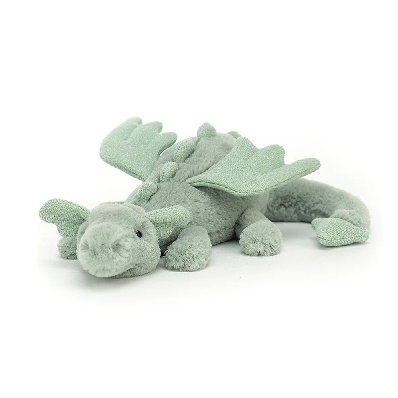 Adorable and plush Jellycat emotional support friendsJellycat London Sage Dragon Little (Retired Design) Adorable and plush Jellycat emotional support friendsJellycat London Sage Dragon Little (Retired Design)