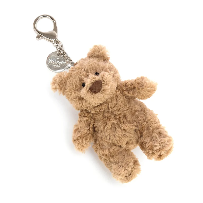 Cozy and gentle Jellycat attention to detailJellycat London Bartholomew Bear Bag Charm Cozy and gentle Jellycat attention to detailJellycat London Bartholomew Bear Bag Charm