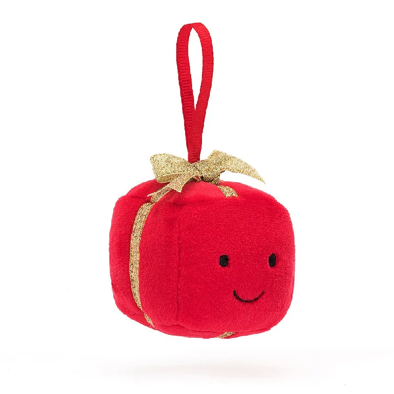 Soft and endearing Jellycat plushiesJellycat London Festive Folly Present Christmas