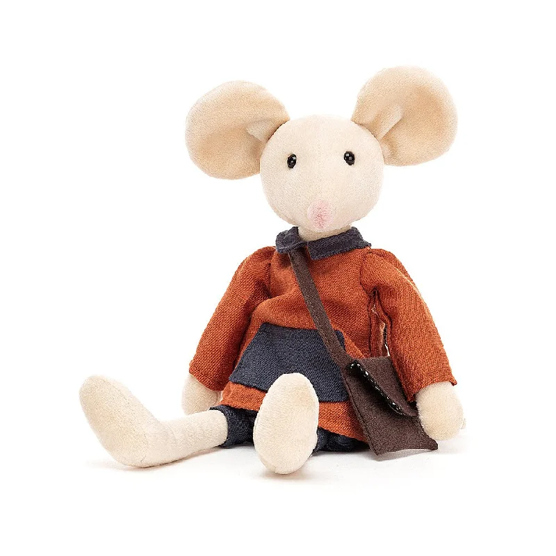 Huggable and charming Jellycat beloved by all ages.Jellycat London Pedlar Mouse