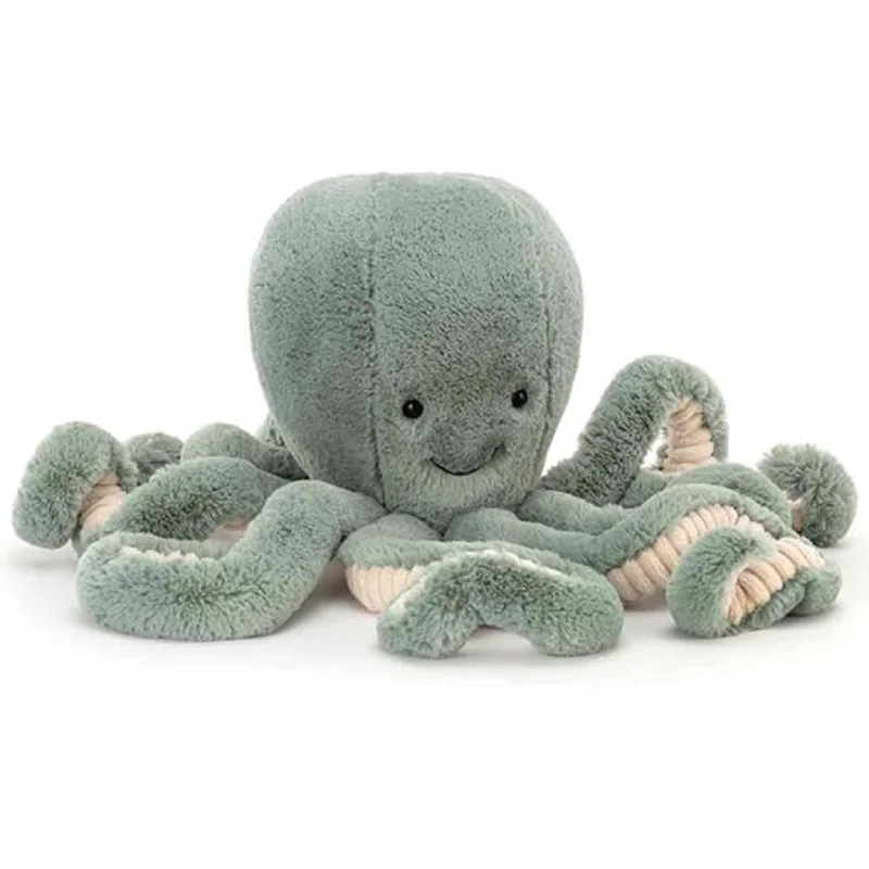 Huggable and charming Jellycat beloved by all ages.Jellycat Ocean Odyssey Blæksprutte 49 cm Huggable and charming Jellycat beloved by all ages.Jellycat Ocean Odyssey Blæksprutte 49 cm
