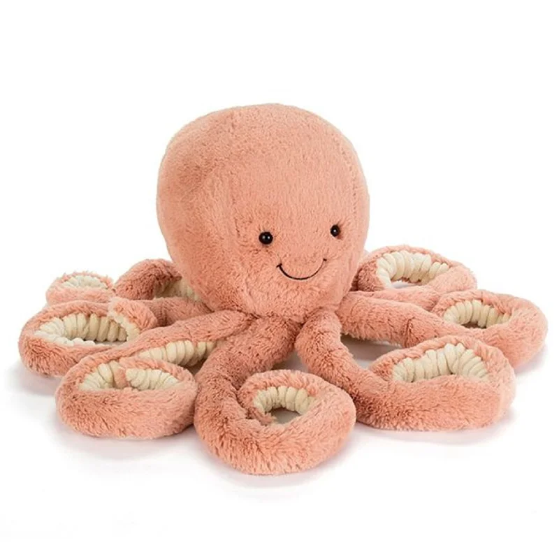 Huggable and charming Jellycat beloved by all ages.Jellycat Odell Octopus 75cm