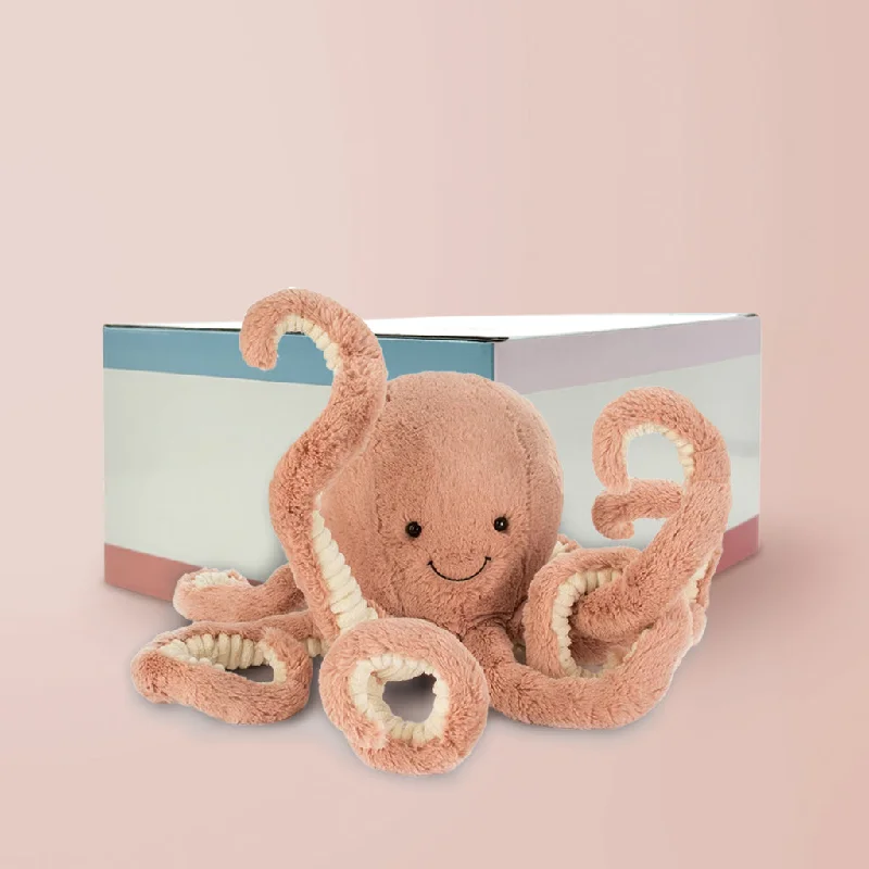 Adorable and gentle Jellycat friendsJellycat Odell Octopus Soft Toy, Little