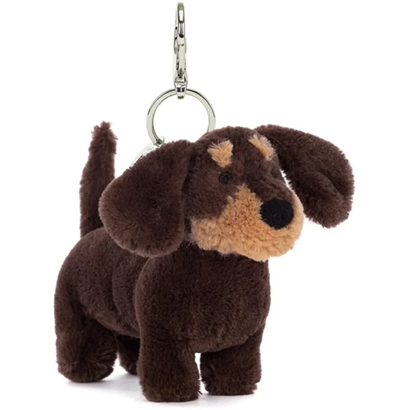 Plush and comforting Jellycat figuresJellycat Otto Sausage Dog Bag Charm 11 cm
