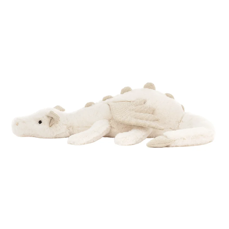 Soft and charming Jellycat designsSnow Dragon Soft Toy | Original