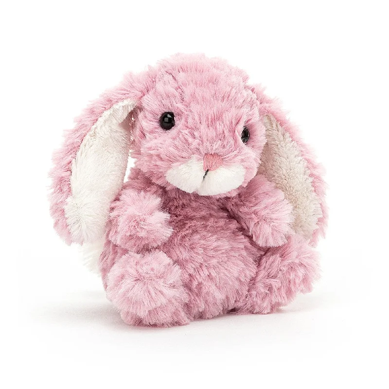 Fluffy and comforting Jellycat superior materialsJellyCat Yummy Bunny Tulip Pink Plush