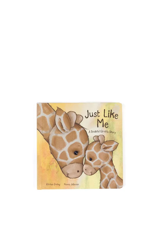 Soft and endearing Jellycat plushiesJellycat Just Like Me Book A Bashful Giraffe Story