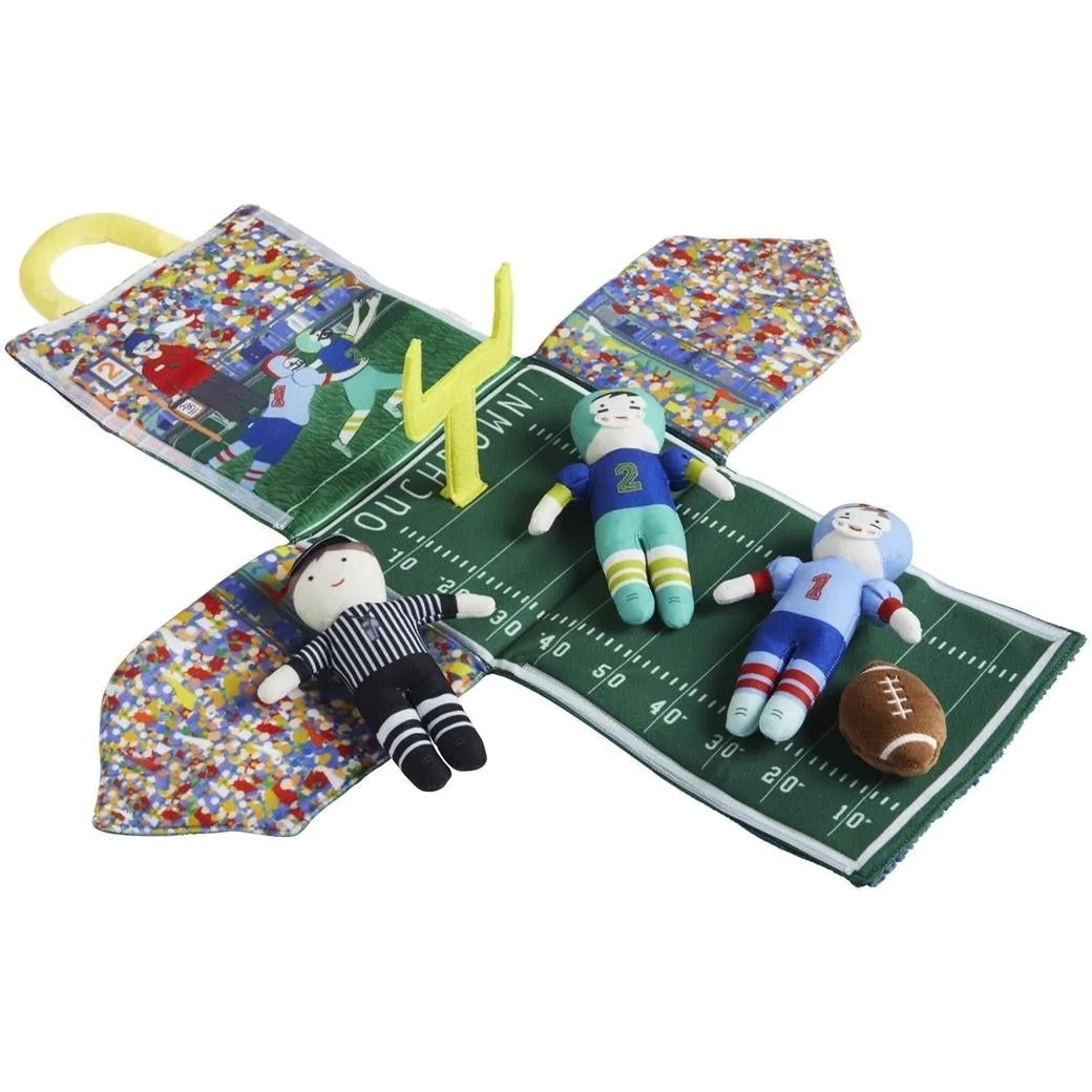 Huggable and cozy plush toysHuggable and cozy plush toysMud Pie Football Plush Set