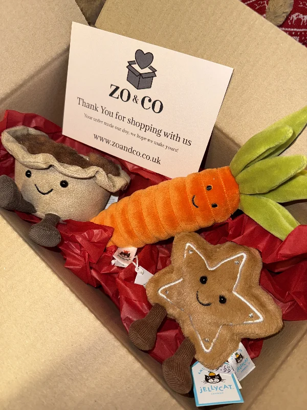 Soft and endearing Jellycat plushiesNight Before Christmas Jellycat Box