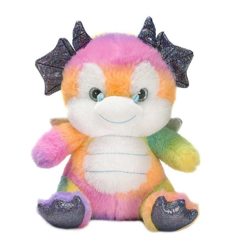 Soft and squishy plush crittersSoft and squishy plush crittersPastel Rainbow Dragon Plush, 10 Inches, 1 Count Soft and squishy plush crittersSoft and squishy plush crittersPastel Rainbow Dragon Plush, 10 Inches, 1 Count
