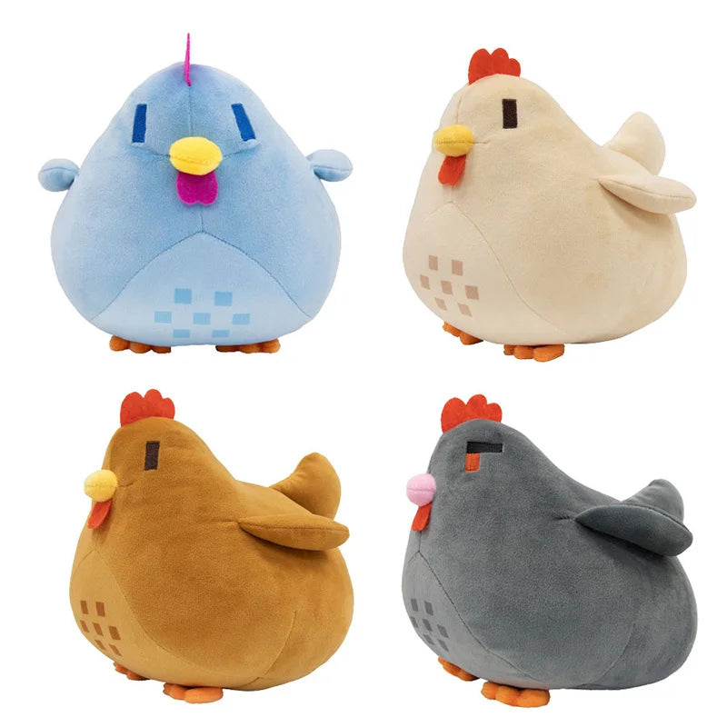 Soft and cuddly stuffed animalsSoft and cuddly stuffed animalsPixelated Chicken Plush Toy – Retro 8-Bit Soft and Huggable Companion - 20cm Soft and cuddly stuffed animalsSoft and cuddly stuffed animalsPixelated Chicken Plush Toy – Retro 8-Bit Soft and Huggable Companion - 20cm