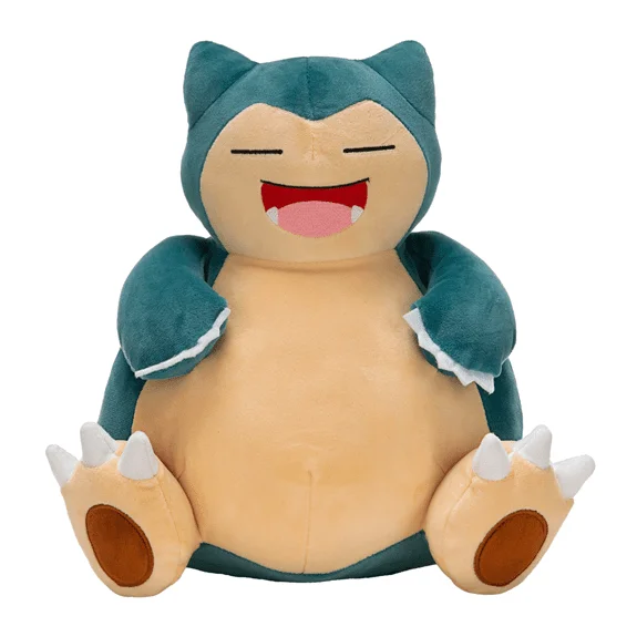 Cuddly and comforting plush charactersCuddly and comforting plush charactersPokemon 12" Plush: Snorlax Cuddly and comforting plush charactersCuddly and comforting plush charactersPokemon 12" Plush: Snorlax