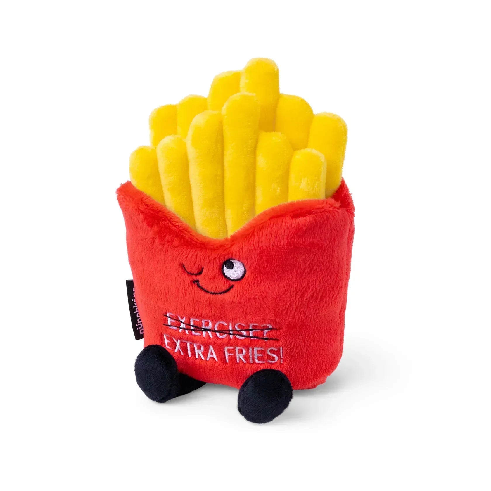 Adorable and charming plush figuresAdorable and charming plush figures"Exercise Extra Fries" Plush French Fries Adorable and charming plush figuresAdorable and charming plush figures"Exercise Extra Fries" Plush French Fries