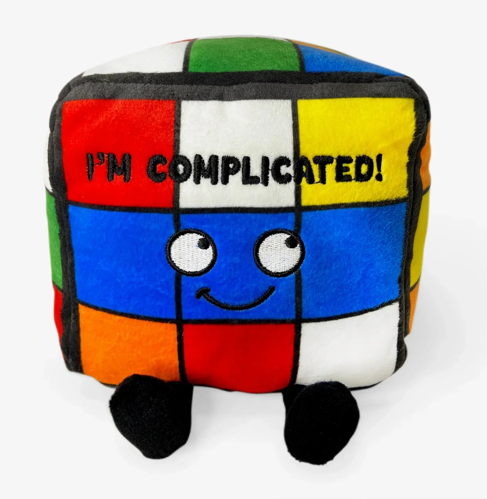 Huggable and cozy plush toysHuggable and cozy plush toys"I'm Complicated" Plush Puzzle Cube Huggable and cozy plush toysHuggable and cozy plush toys"I'm Complicated" Plush Puzzle Cube