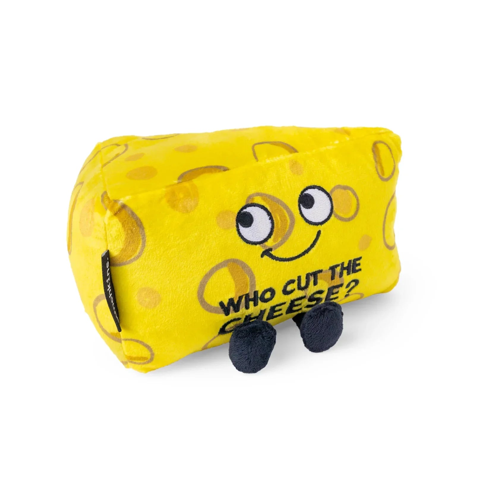 Colorful and vibrant plush creationsColorful and vibrant plush creations“Who Cut The Cheese?” Plush Cheese Colorful and vibrant plush creationsColorful and vibrant plush creations“Who Cut The Cheese?” Plush Cheese