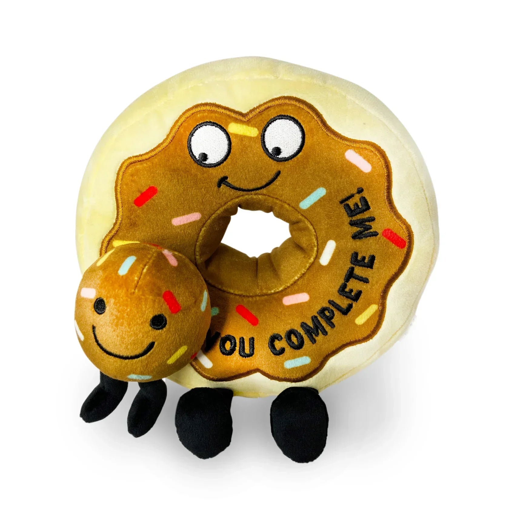 Enchanting and magical plush dollsEnchanting and magical plush dolls"You Complete Me" Plush Donut Enchanting and magical plush dollsEnchanting and magical plush dolls"You Complete Me" Plush Donut