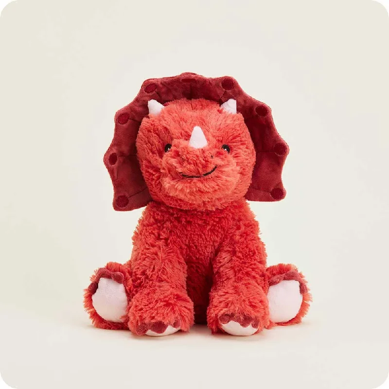 Soft and cuddly stuffed animalsSoft and cuddly stuffed animalsRed Triceratops Warmies Soft and cuddly stuffed animalsSoft and cuddly stuffed animalsRed Triceratops Warmies
