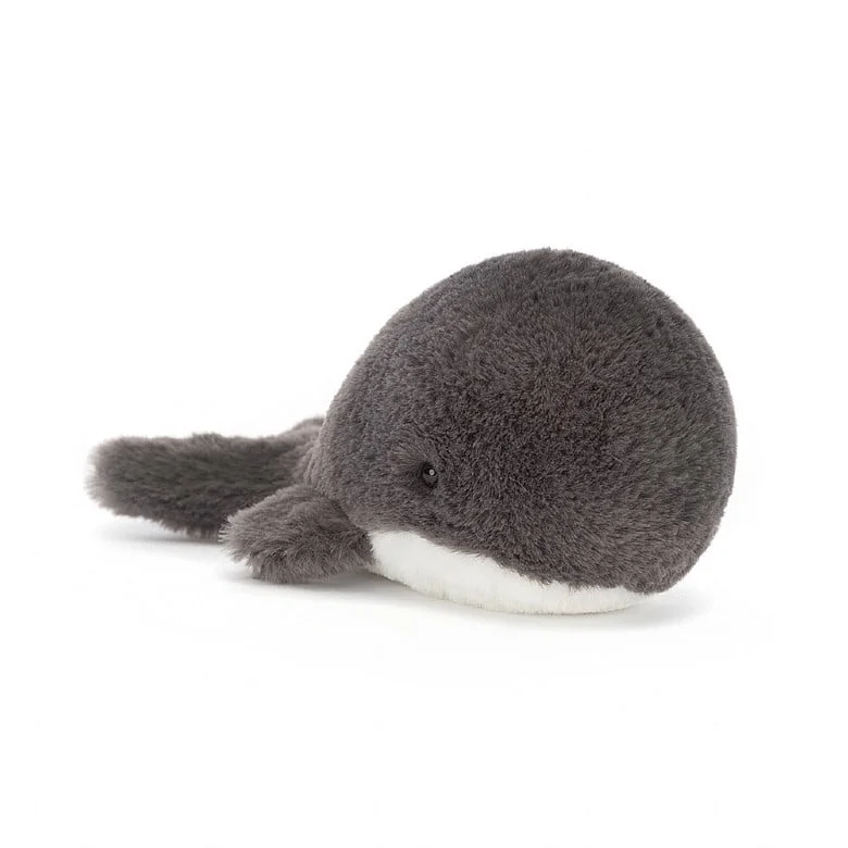 Sweet and endearing Jellycat stuffiesWavelly Whale Blue Inky