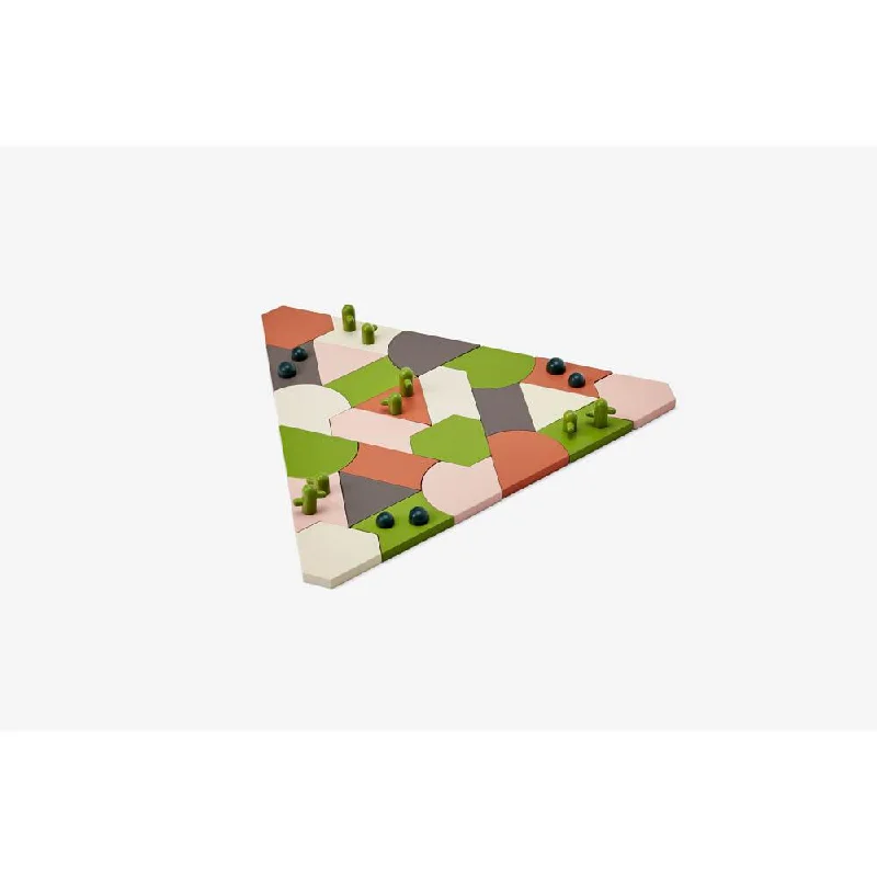 enchanting wooden toys that spark imagination                   Blockitecture desert garden set