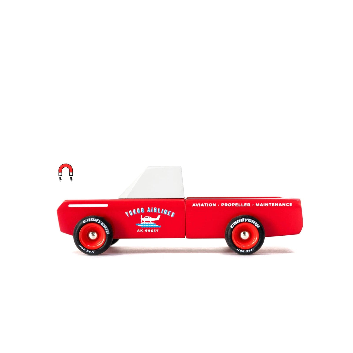 robust and child-safe wooden toys for all ages                   Candylab americana longhorn red