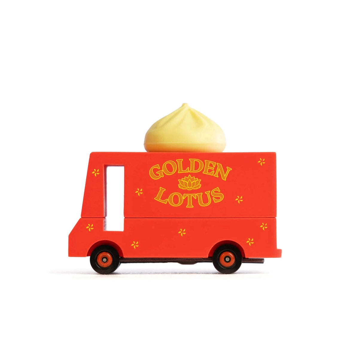 historically inspired wooden toys that teach history                   Candylab Candyvan dumpling van
