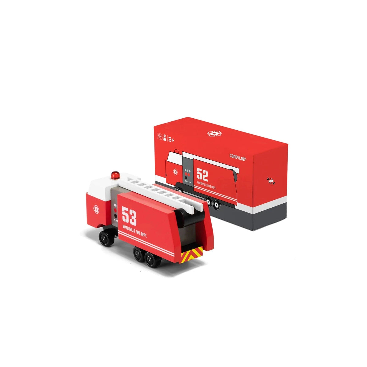 robust and durable wooden toys that are built to last                   Candylab candyvan firetruck