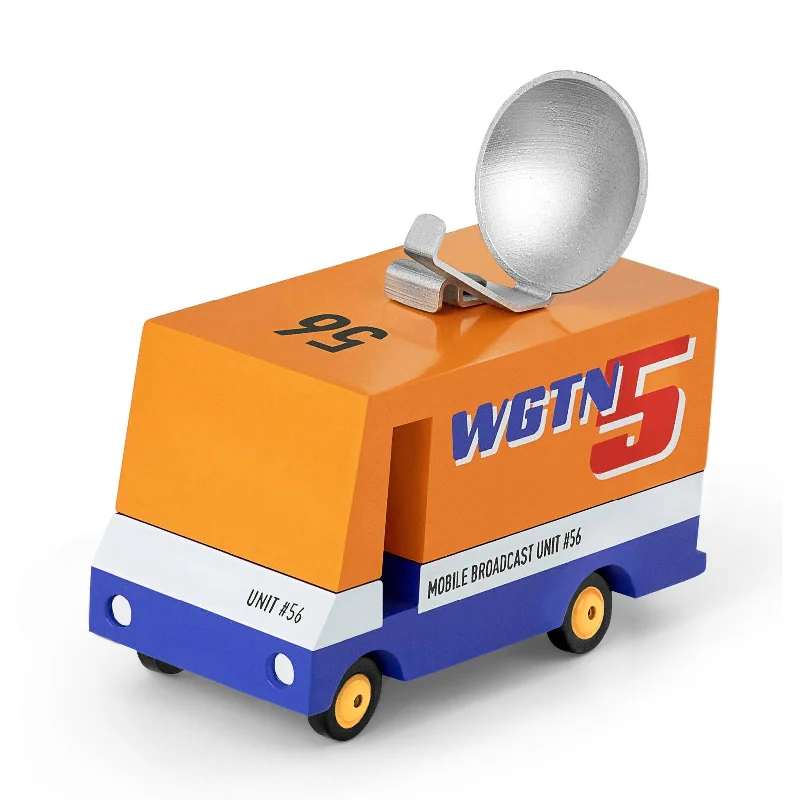 enchanting wooden toys for toddlers                   Candylab Candyvan News Van