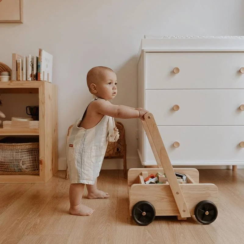 intricately carved wooden toys                   Classic Baby Walker