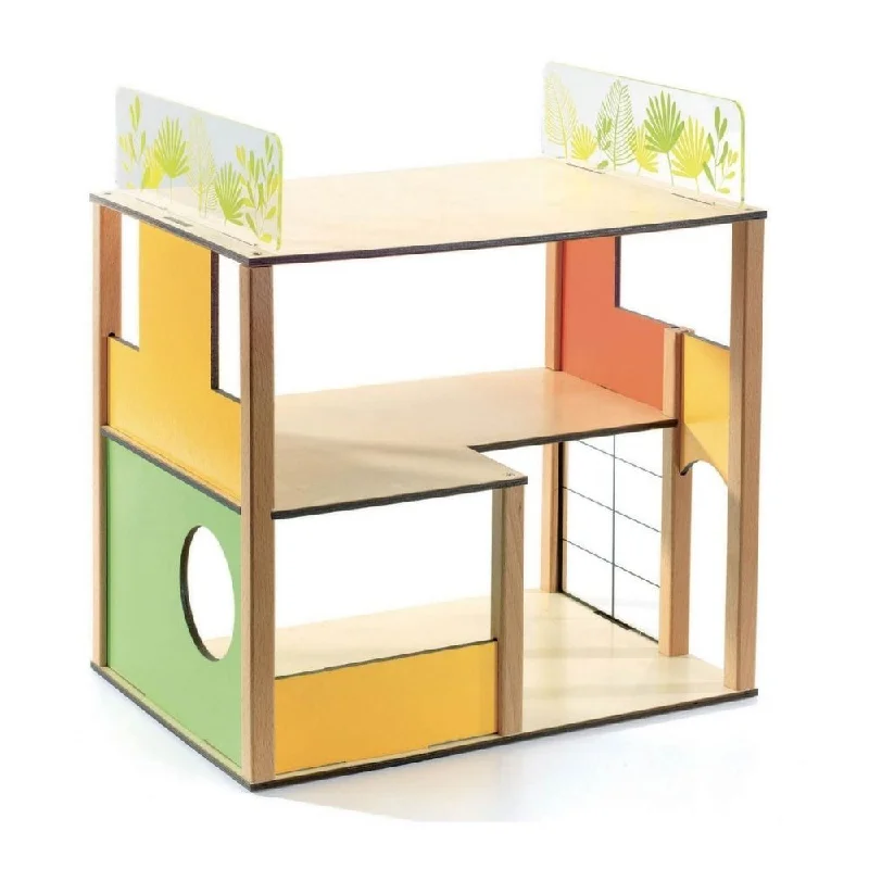 playful wooden toys                  Djeco City House