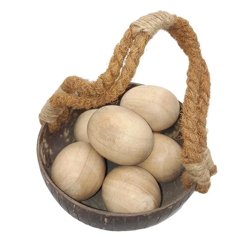delightful wooden toys for children                   Easter Egg Hunting Set