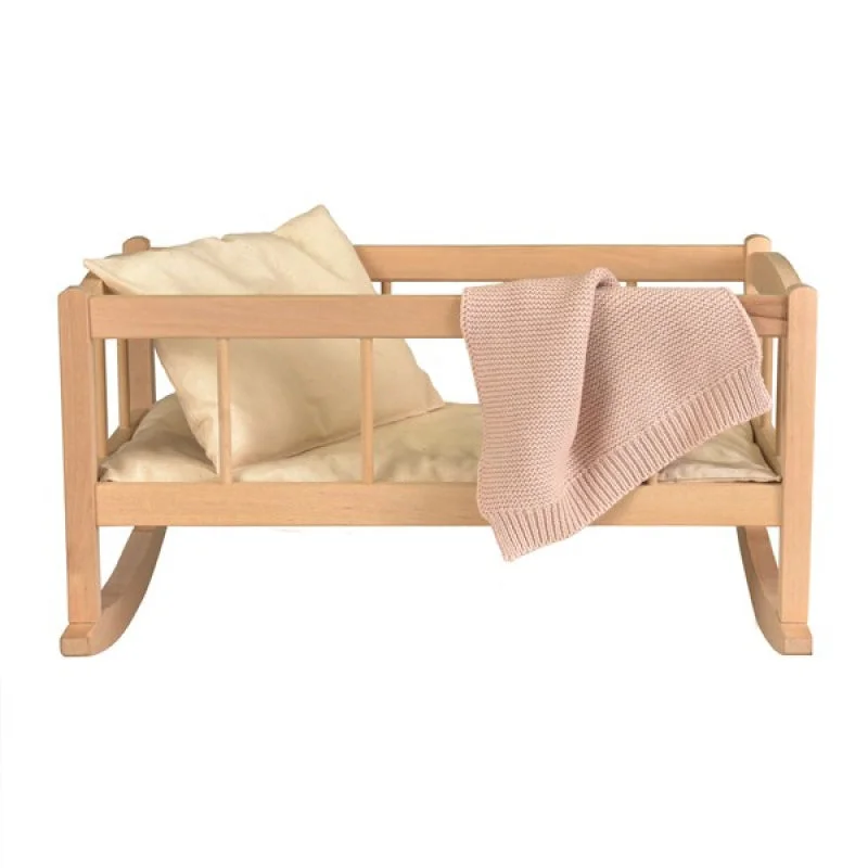 historically inspired wooden toys that teach history Egmont Toys Wooden Cradle with Knitted Blanket historically inspired wooden toys that teach history Egmont Toys Wooden Cradle with Knitted Blanket