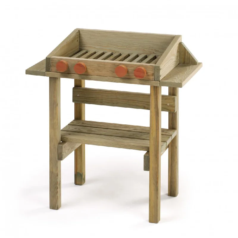 engaging and educational wooden toys                  Erzi Outdoor Barbeque Grill