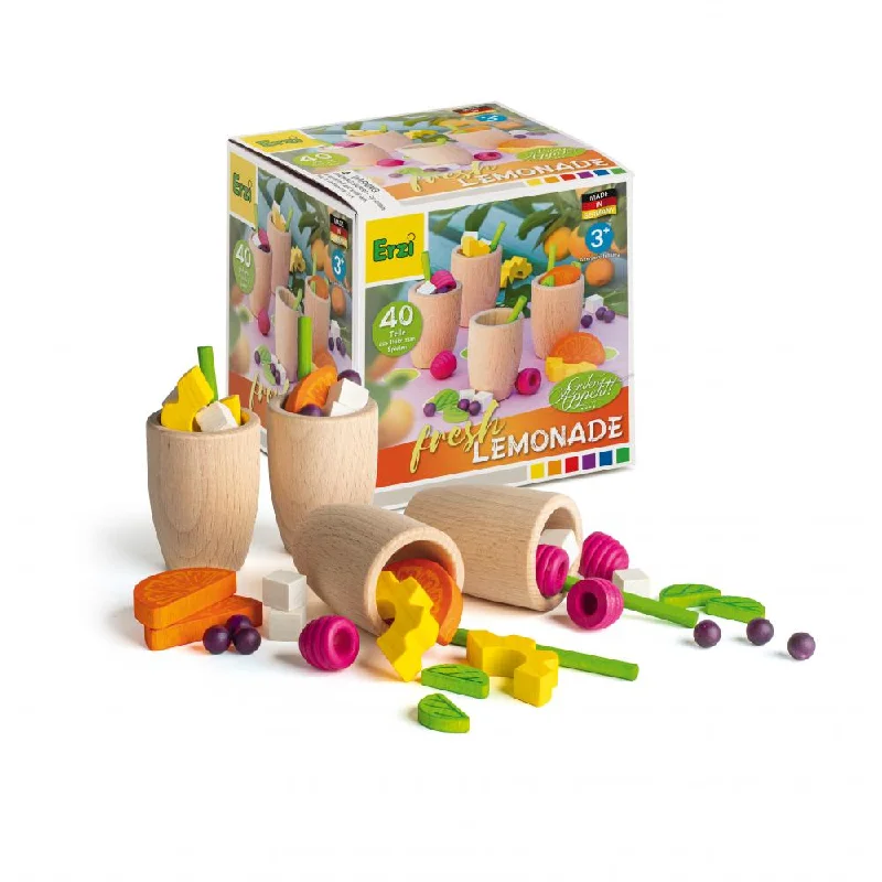 safe and appropriate wooden toys for young children                   Erzi fresh lemonade