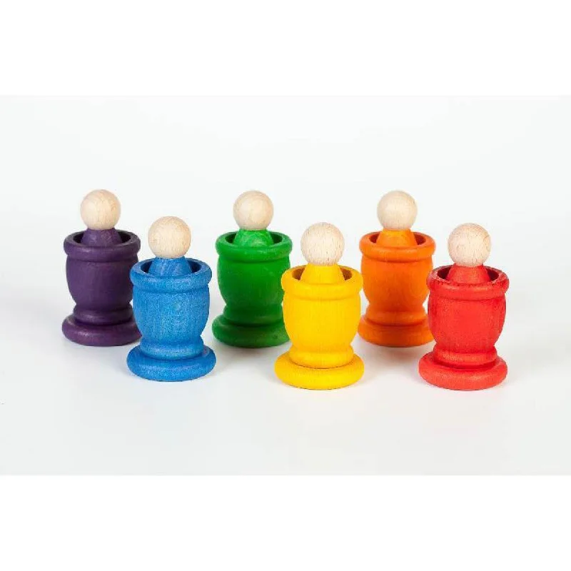 robust and engaging wooden toys for kids                   Grapat coloured nins, mates and coins
