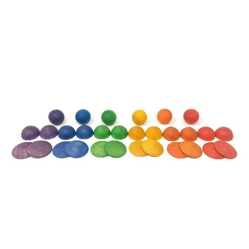 sturdy and reliable wooden toys that provide hours of fun                   Grapat coloured rounds