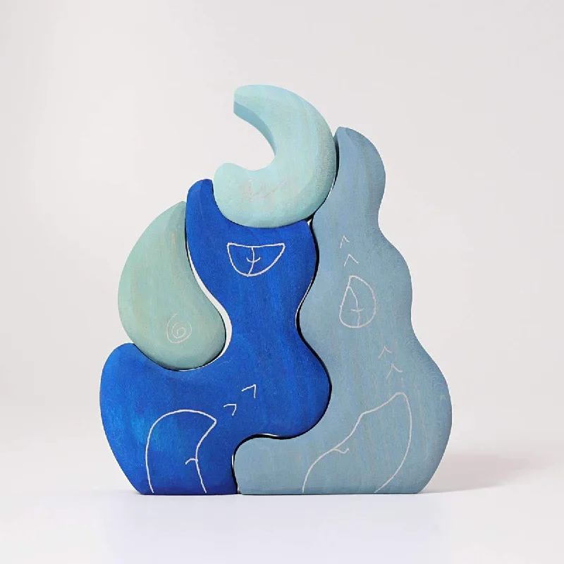 durable wooden toys                  Grimm's casa luna blocks