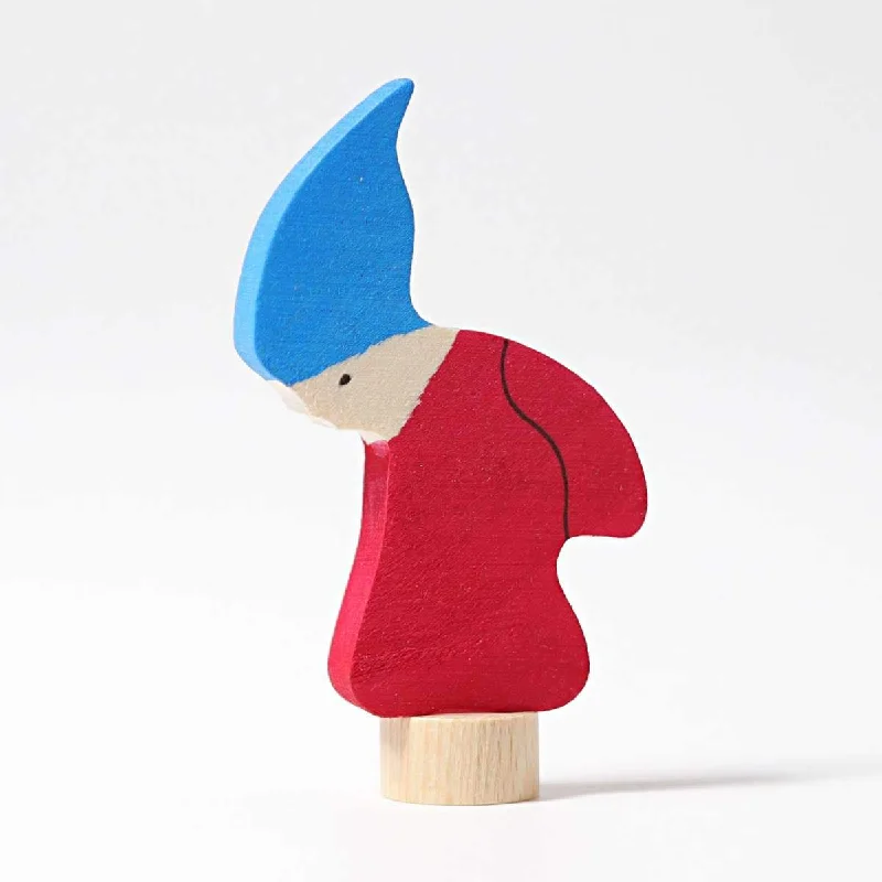 sturdy and safe wooden toys                 Grimm's birthday ring deco dwarf