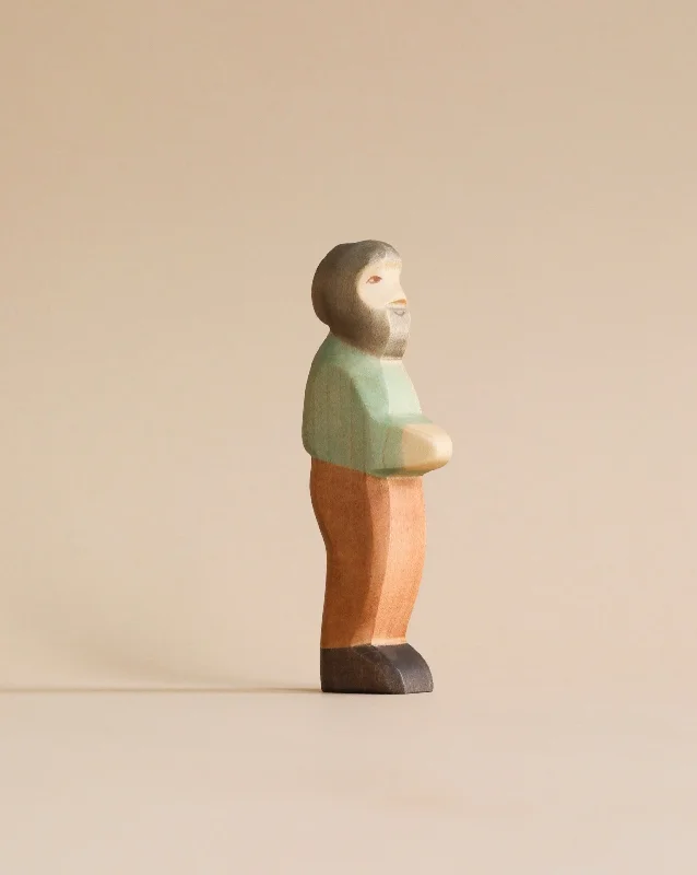 naturally finished and non-toxic wooden toys                   Handmade Holzwald Grandfather