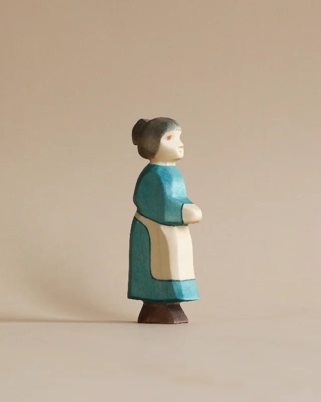 non-toxic wooden toys                   Handmade Holzwald Grandmother