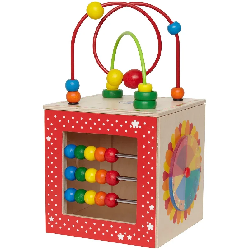 sturdy and reliable wooden toys that provide hours of fun                   Hape Discovery Box